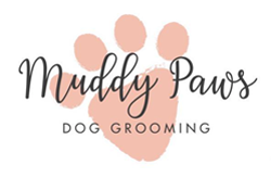 Muddy Paws Dog Grooming logo